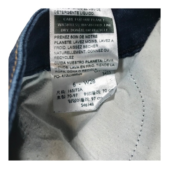 Levi’s Signature Modern Slim Cuffed Jeans - Picture 11 of 12